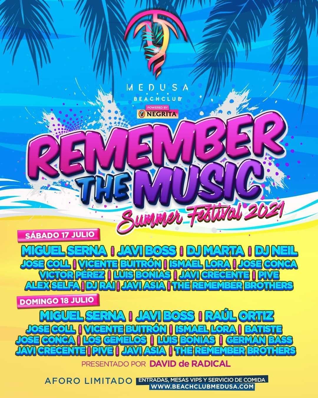 Remember the Music - Summer Festival 2021