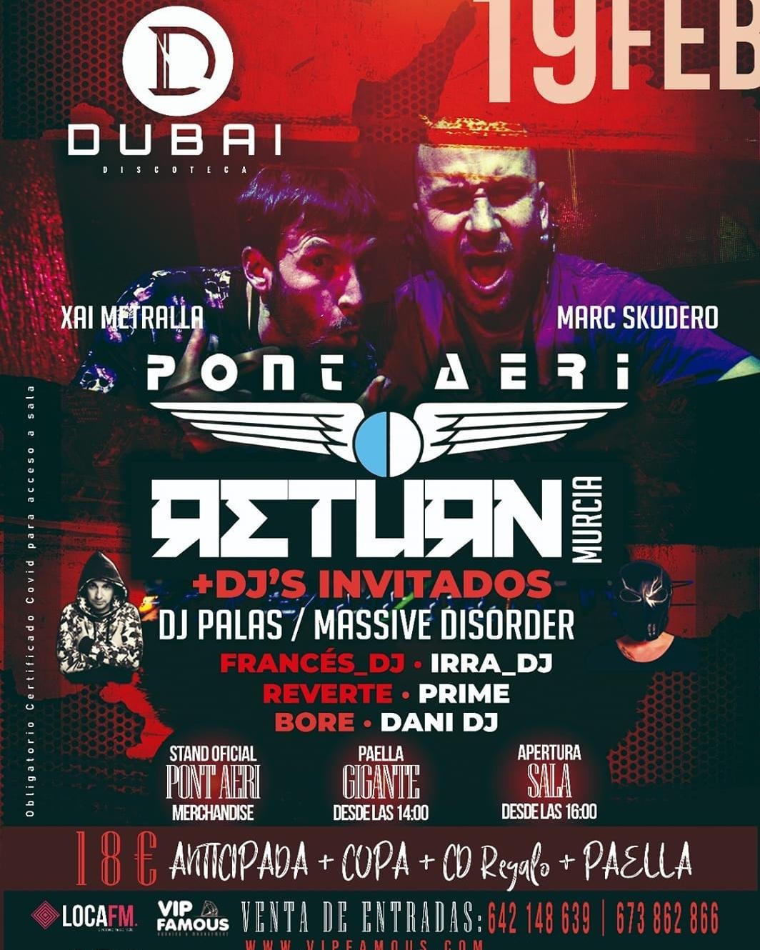 Dubai - Pont Aeri Return