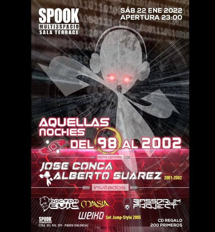 Spook - Aquellas noches del 98 al 2002
