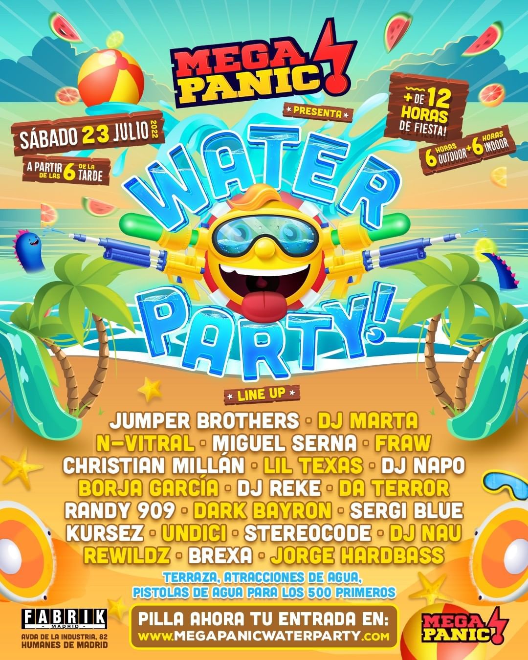 FABRIK - MegaPanic! Water Party