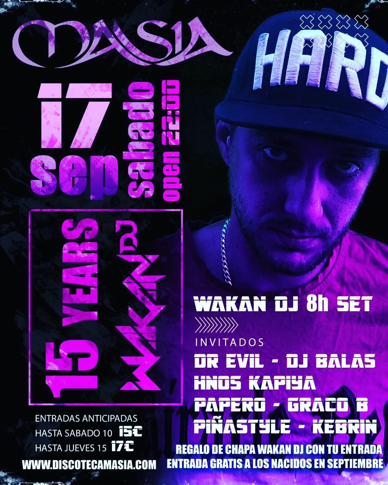 Masia - 15 Years Wakan Dj