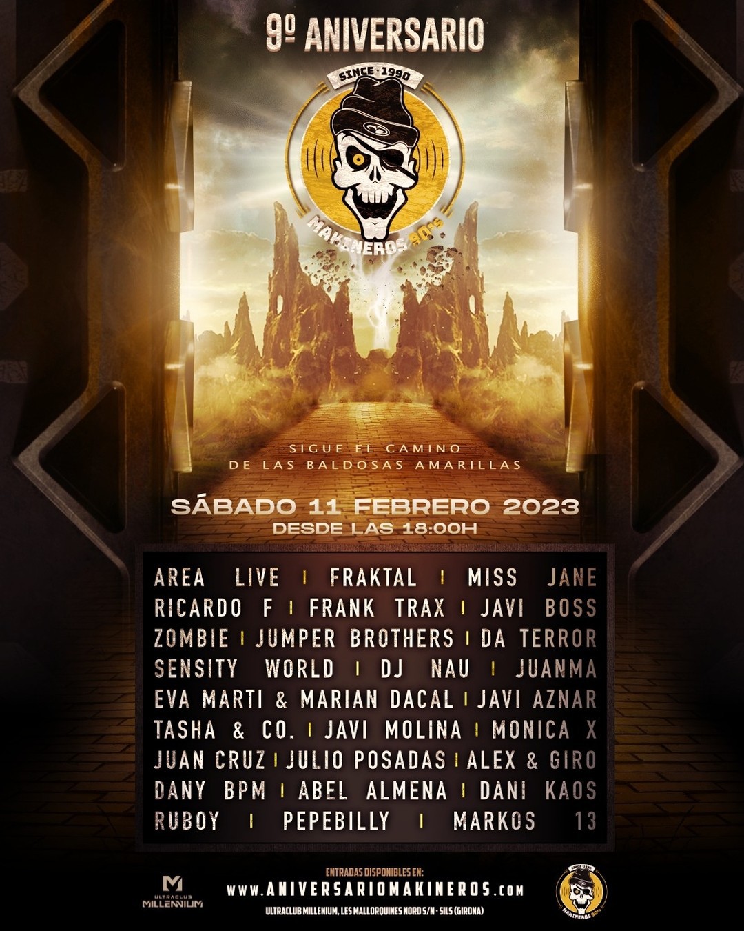 Millenium - 9 Aniversario Makineros 90s
