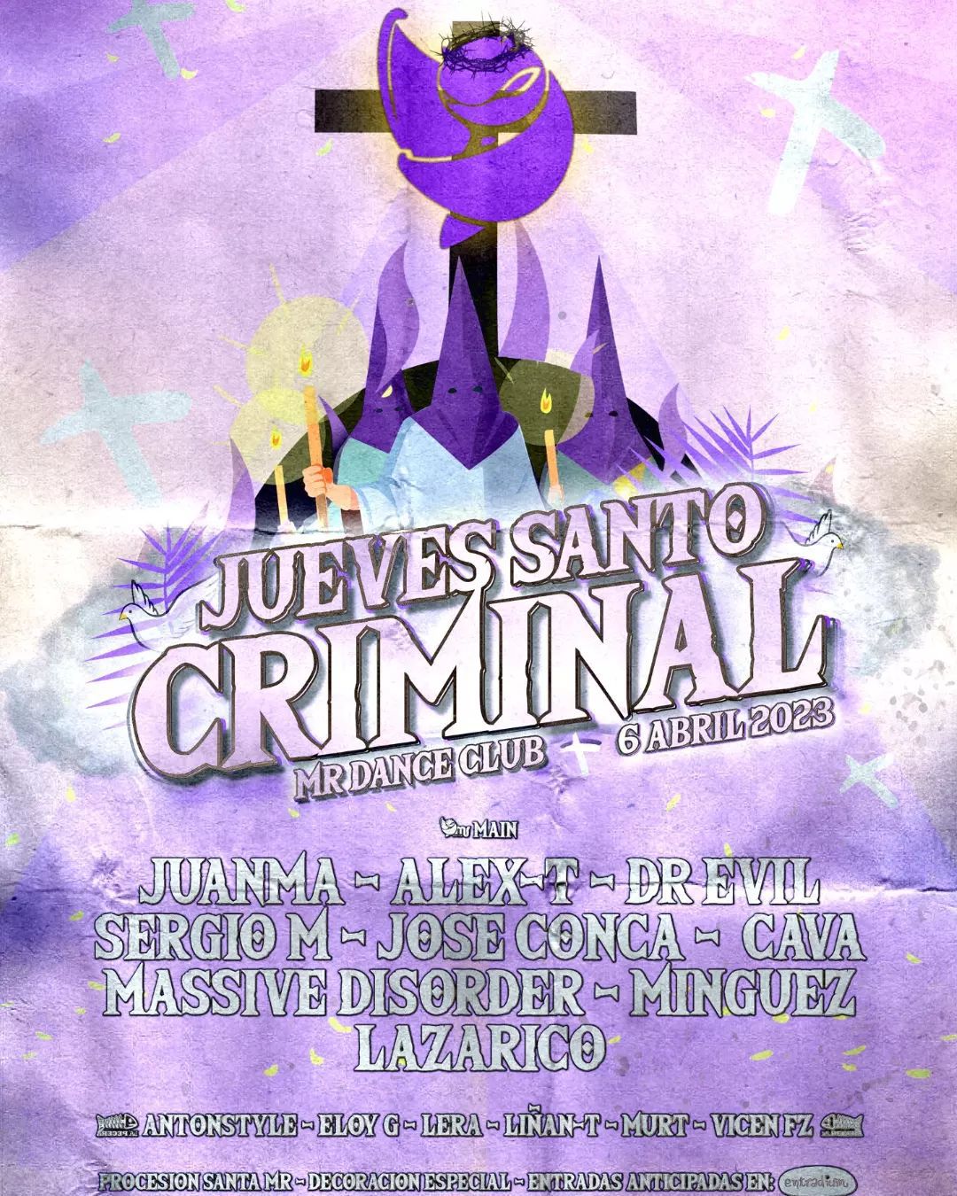 MR Dance Club - Jueves Santo Criminal