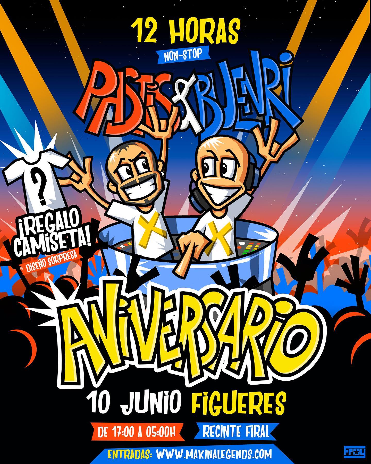 Aniversari Pastis & Buenri