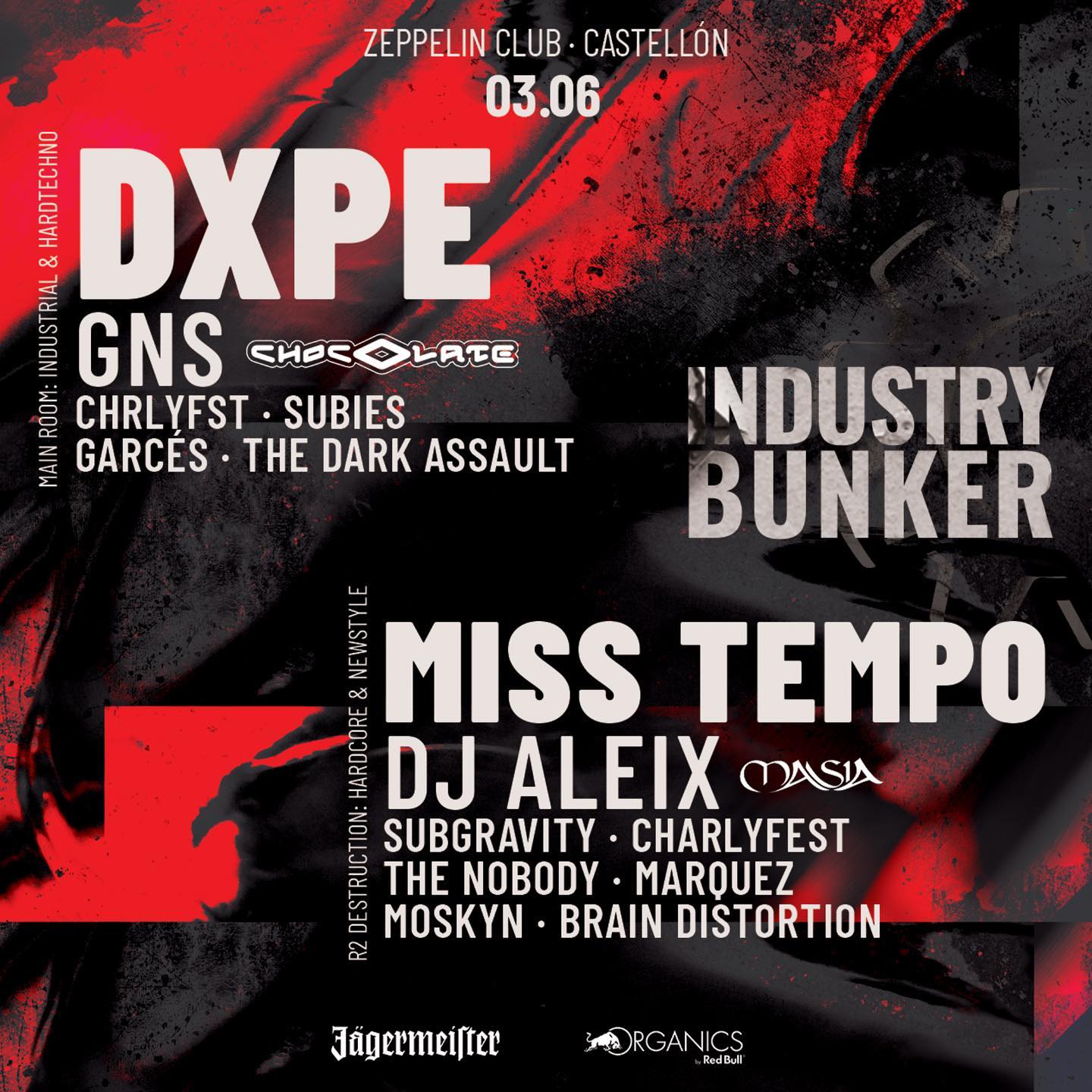 Zeppelin Club - Industry Bunker