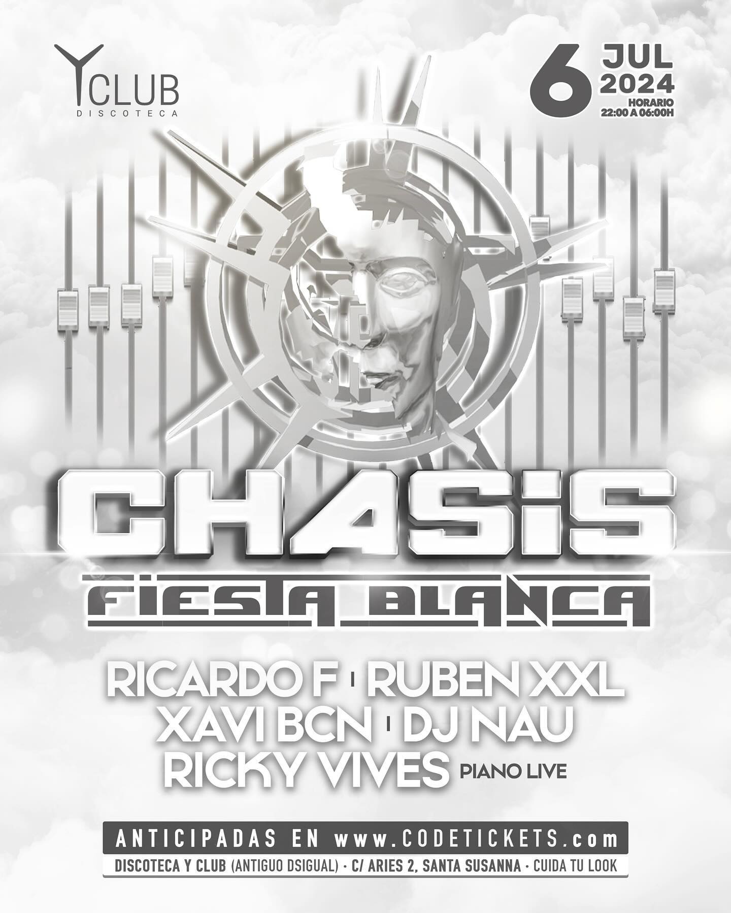 YClub - Chasis: La Fiesta Blanca