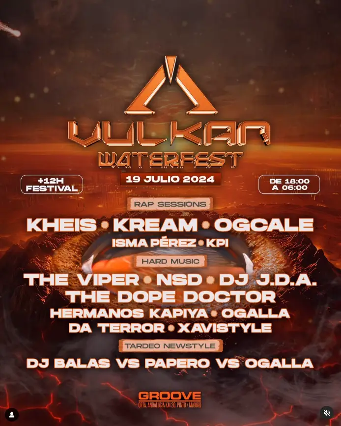 Groove - Vulkan: Waterfest