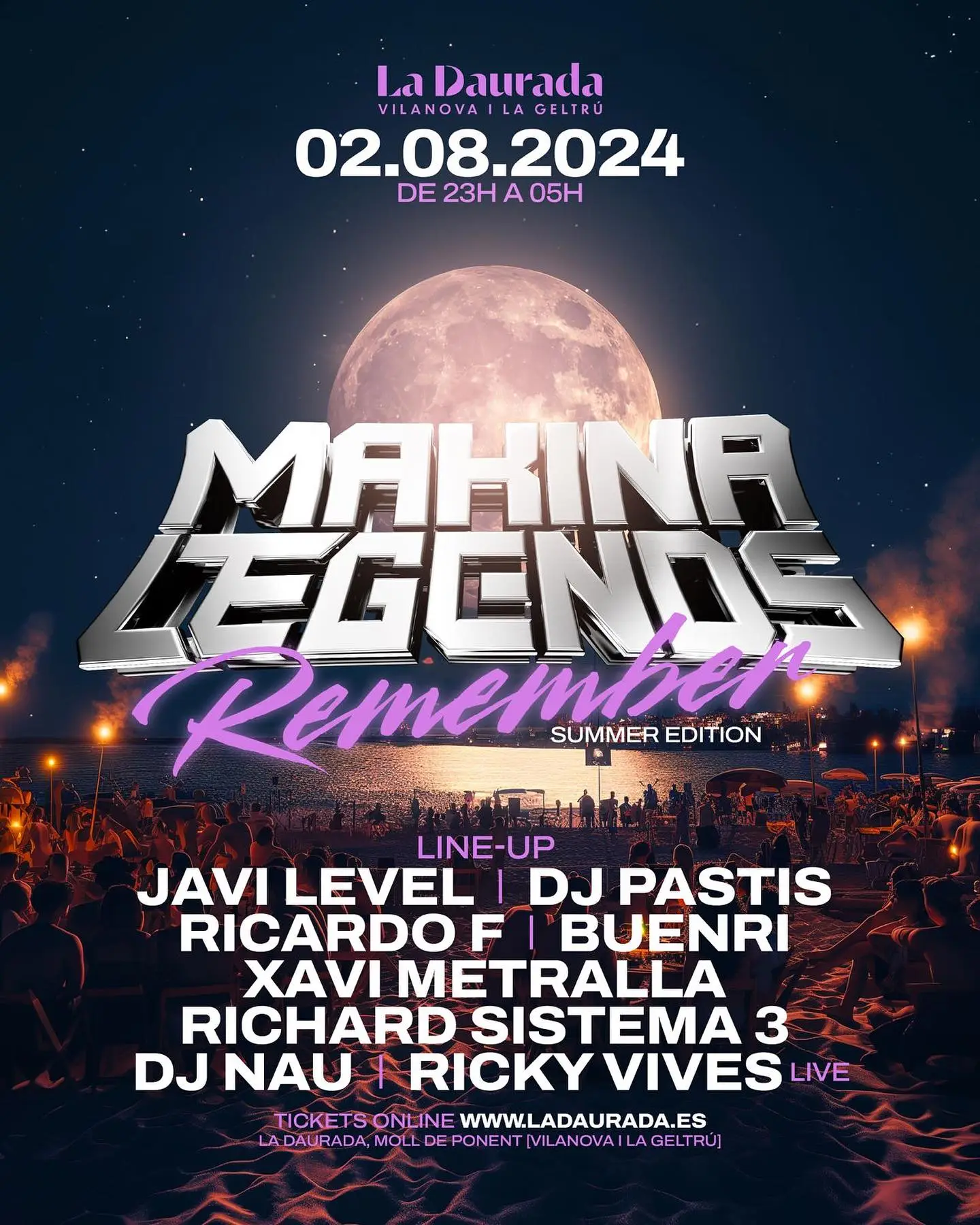 La Daurada - Makina Legends Remember