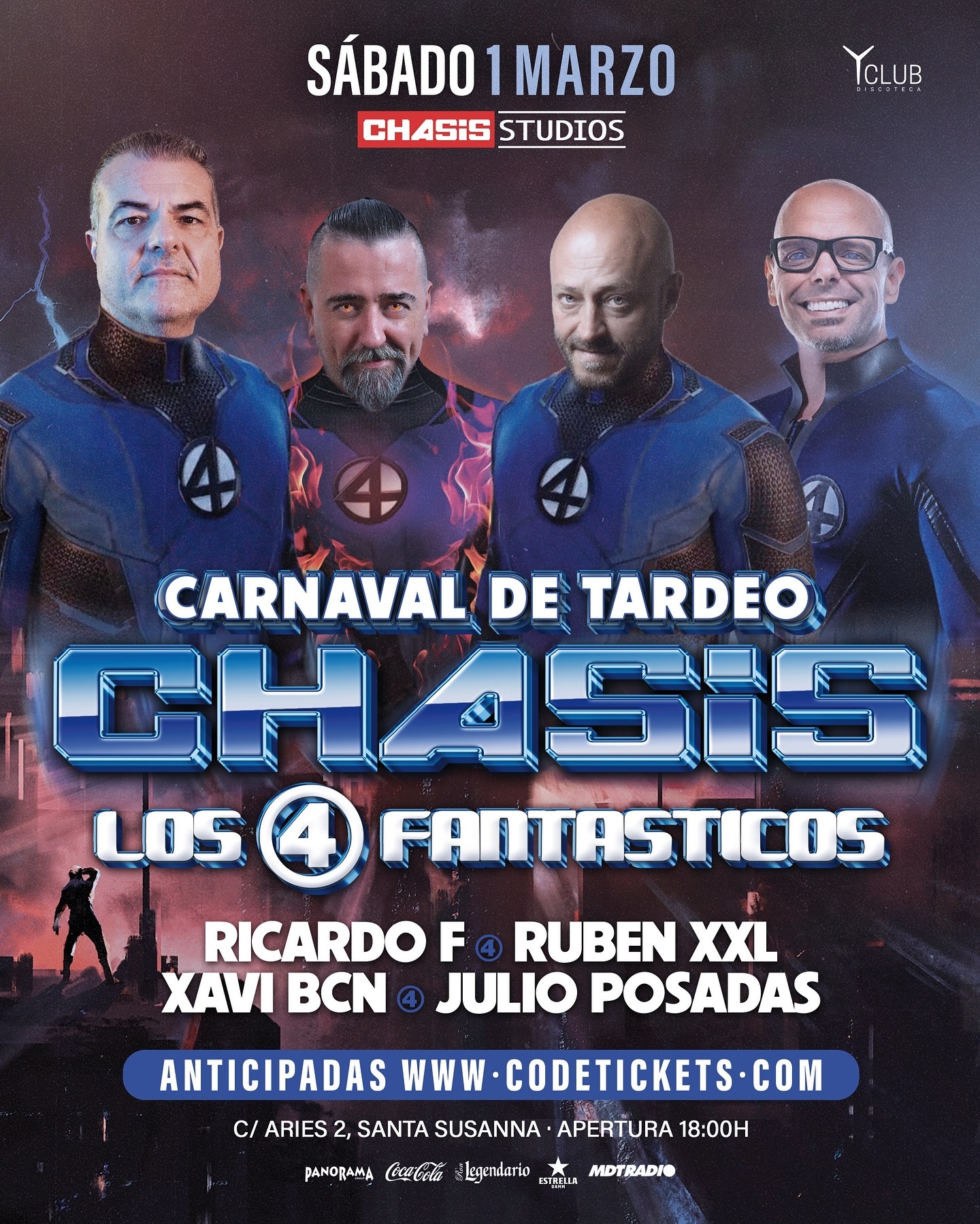 Chasis - Los 4 Fantásticos