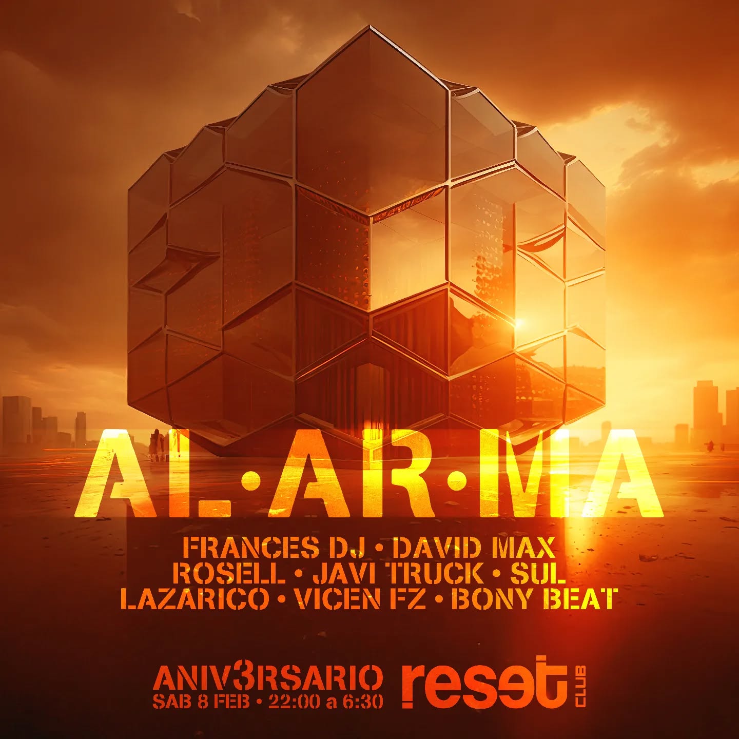 Reset - Alarma