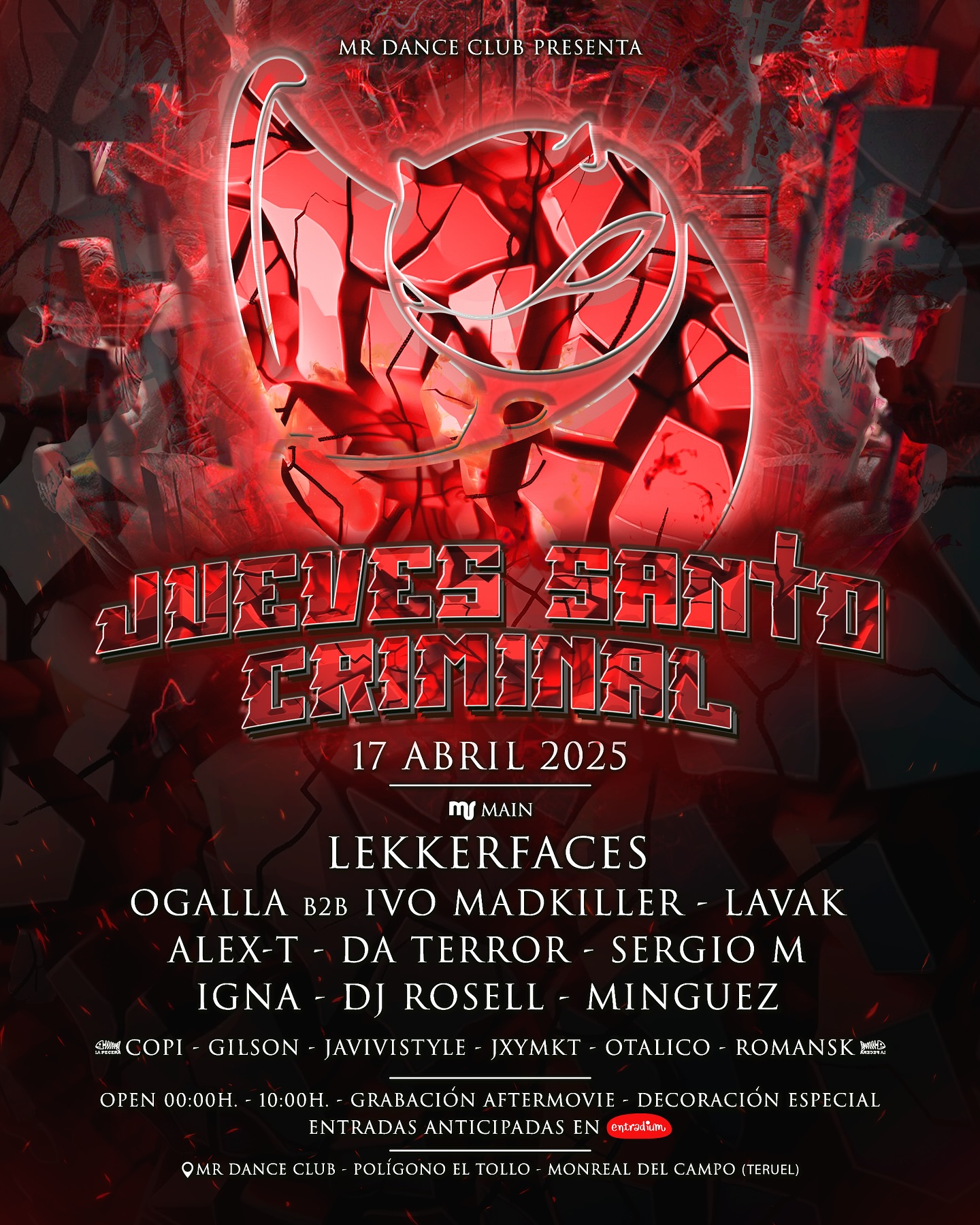 MR Dance Club - Jueves Santo Criminal