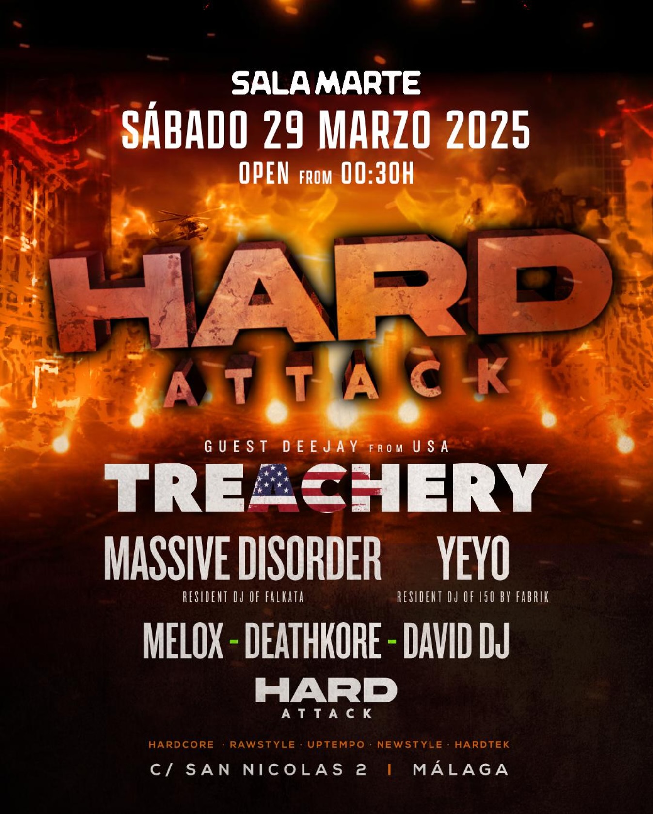 Sala Marte - Hard Attack