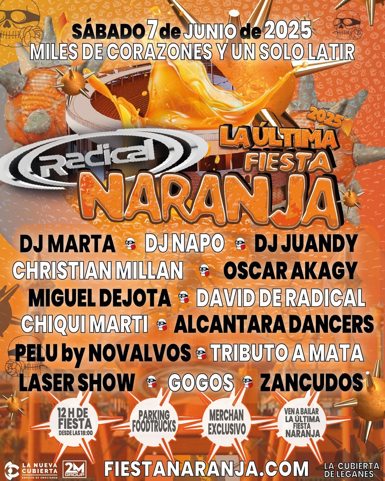 La Cubierta de Leganés - La Última Fiesta Naranja