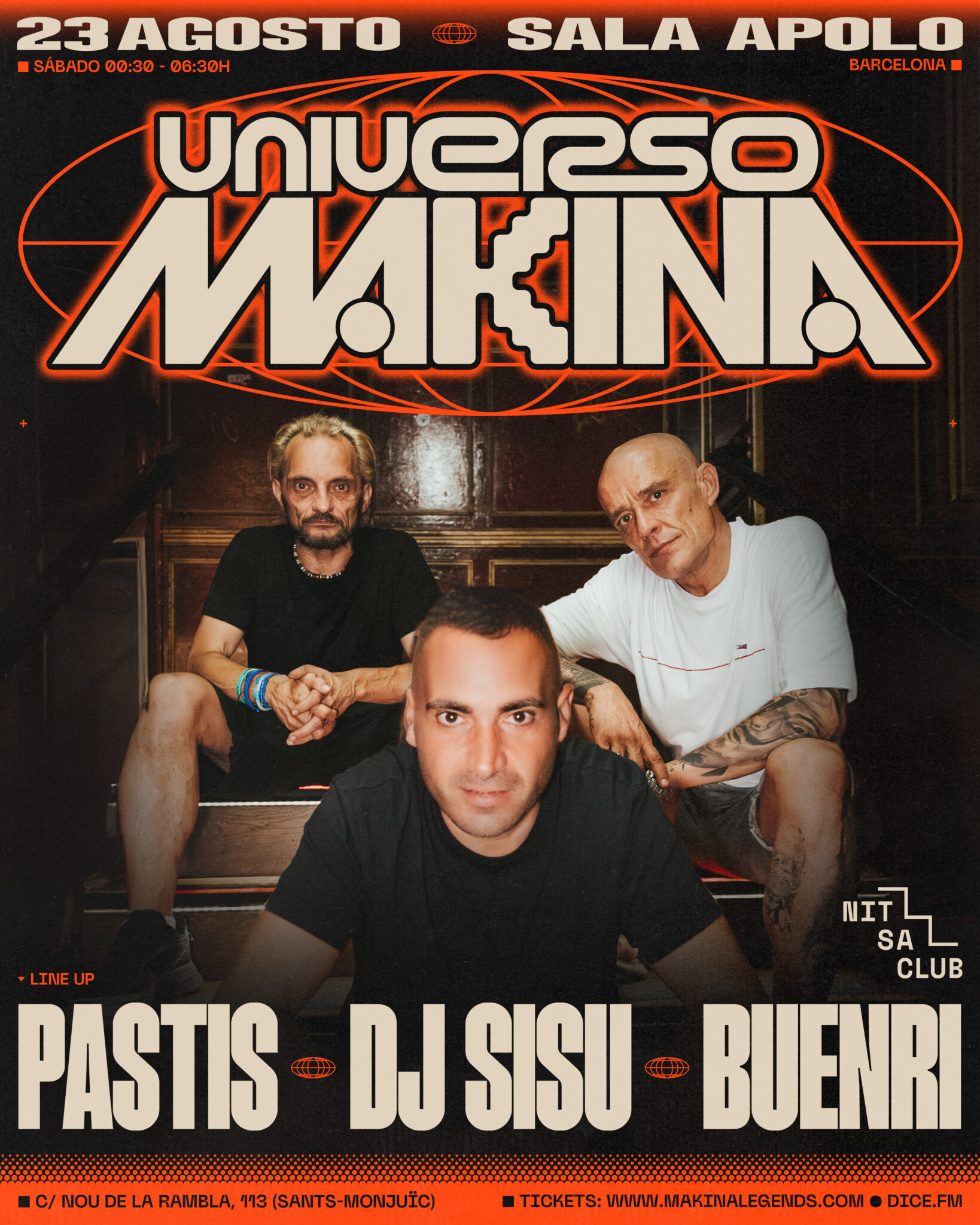 Sala Apolo - Universo Makina