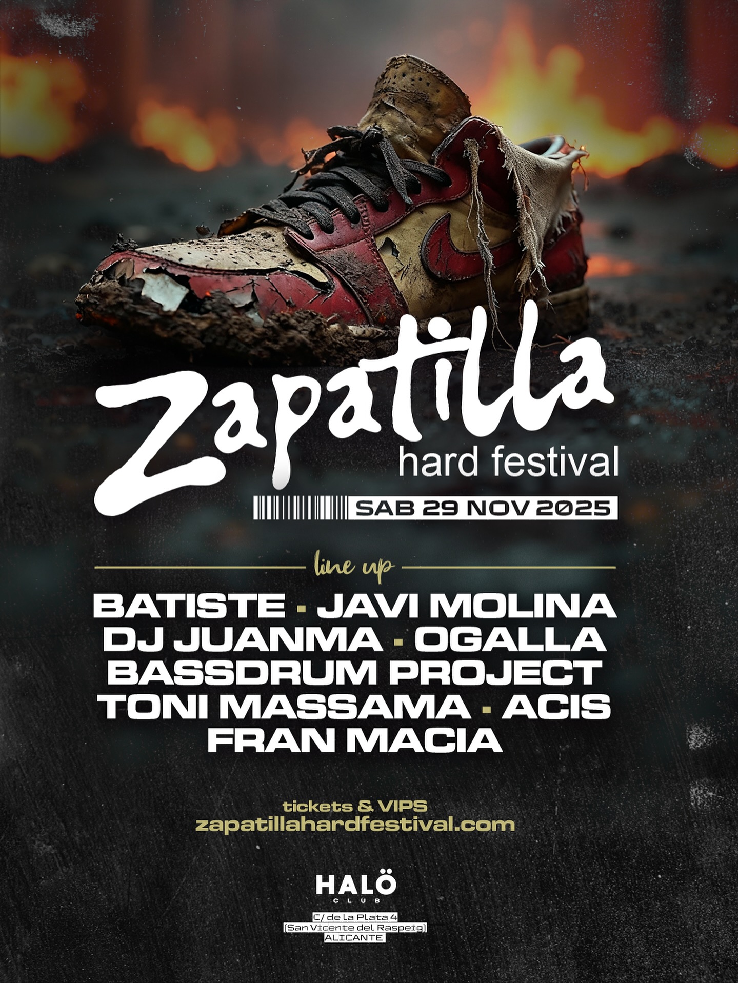 Halo - Zapatilla Hard Festival