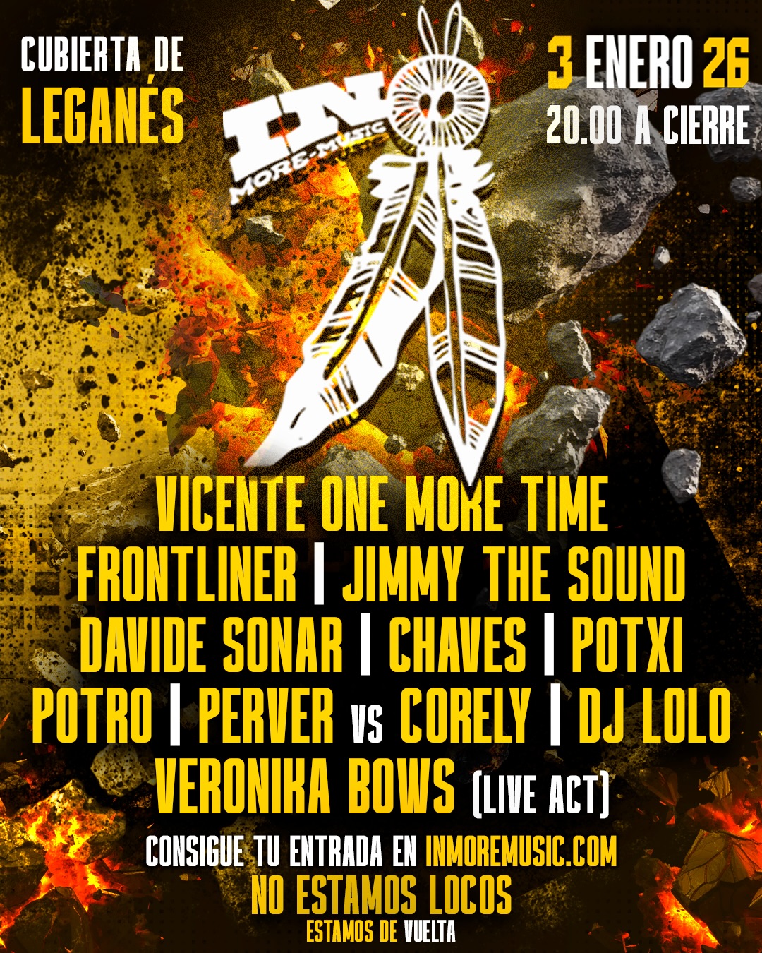 Cubierta de Leganés - In More Music