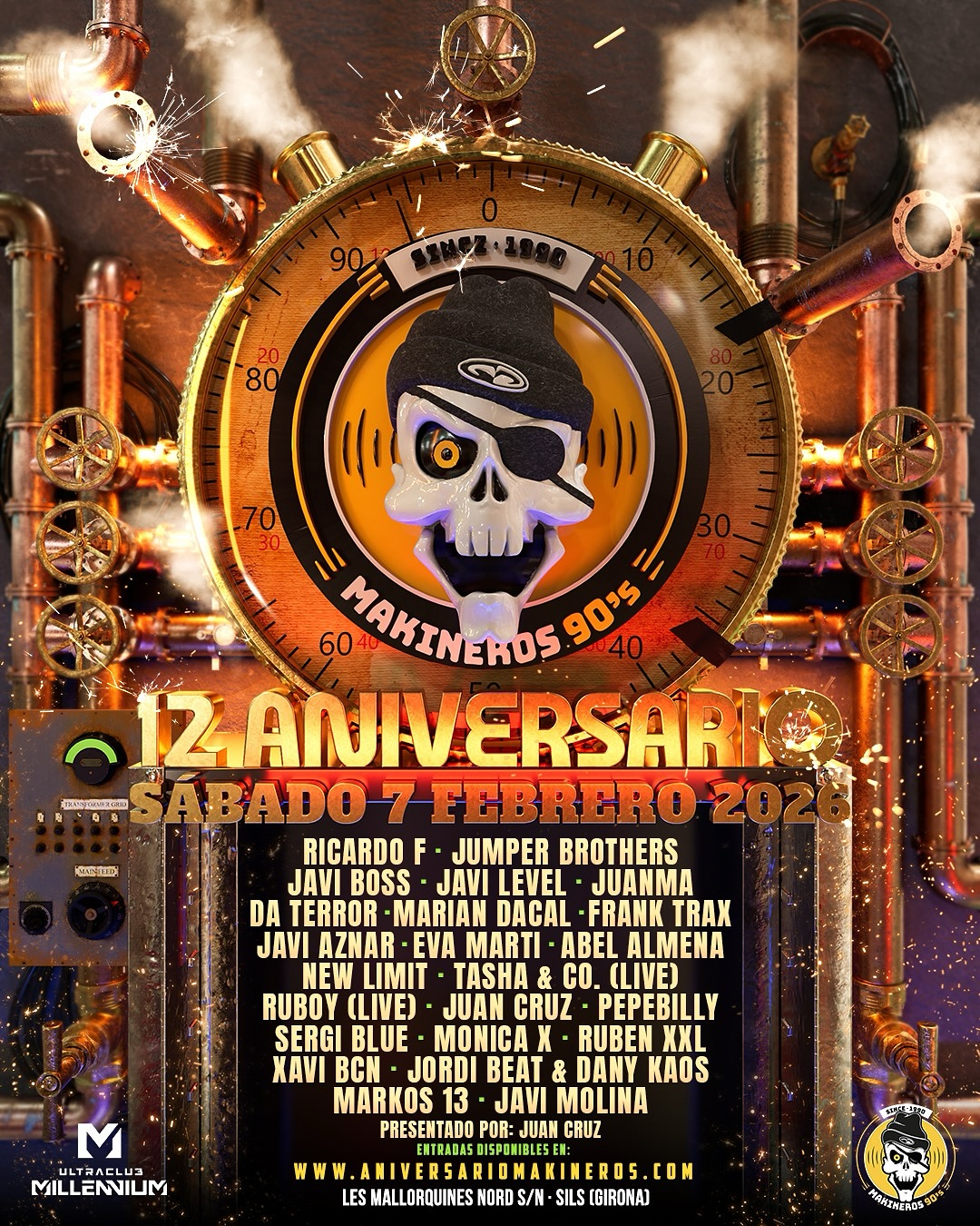 Milenium - Makineros 12 Aniversario