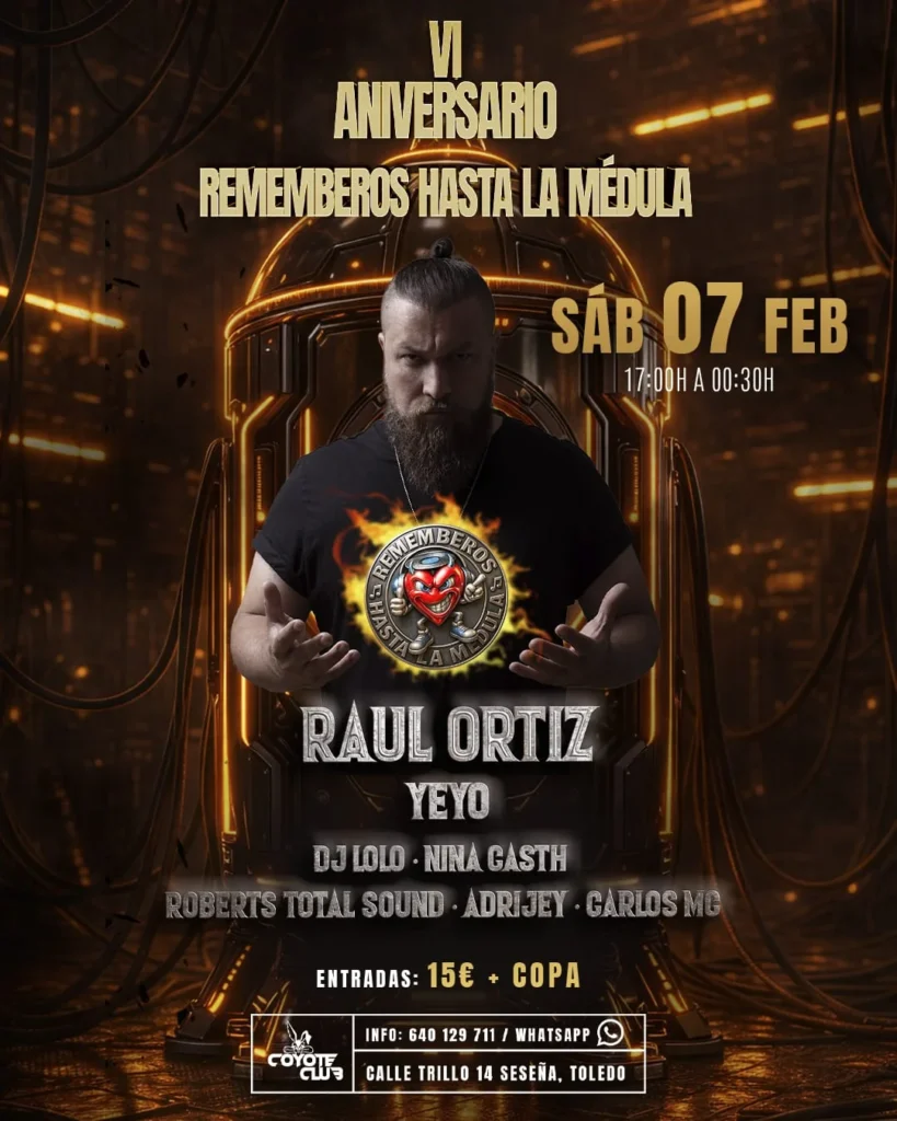 Coyote Club - 4 Aniversario Rememberos Hasta la Médula