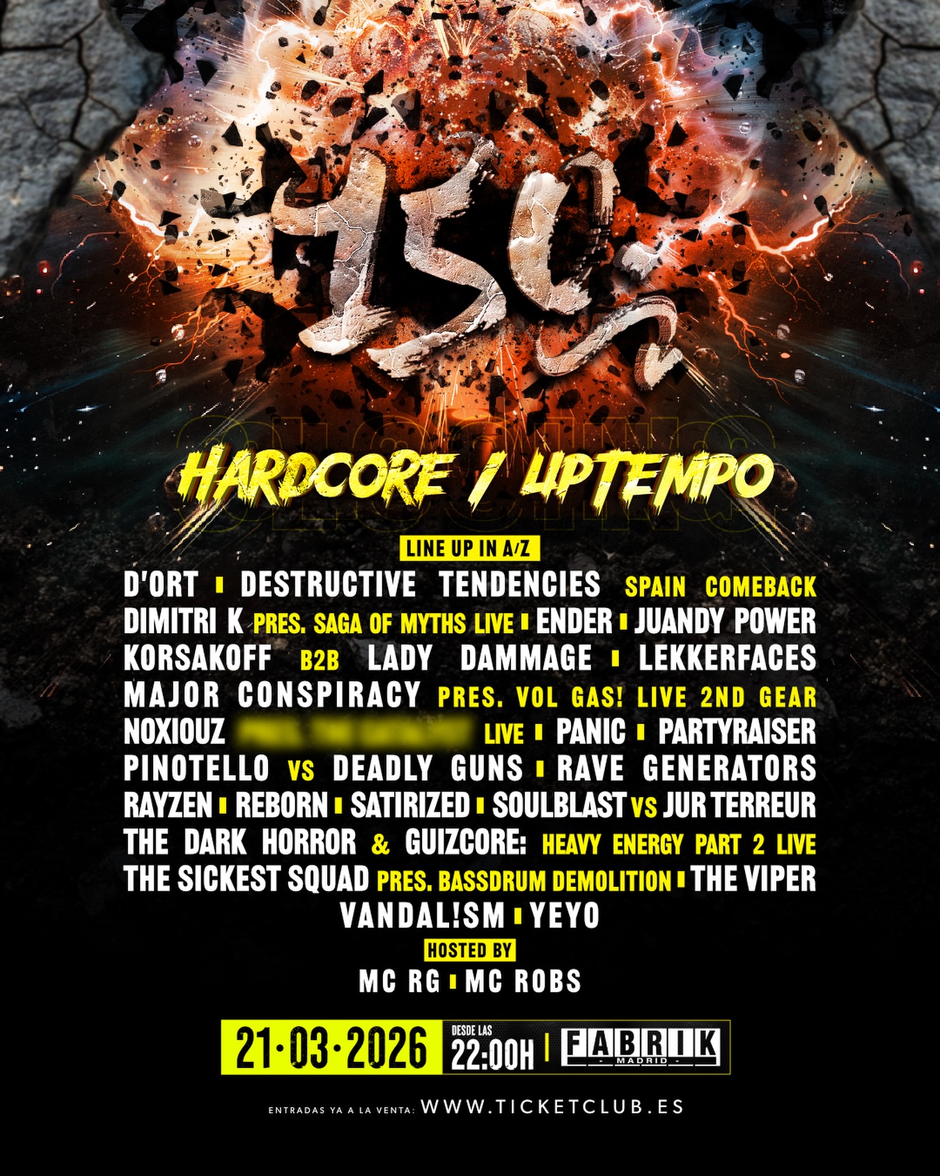 FABRIK - 150 Hardcore Uptempo