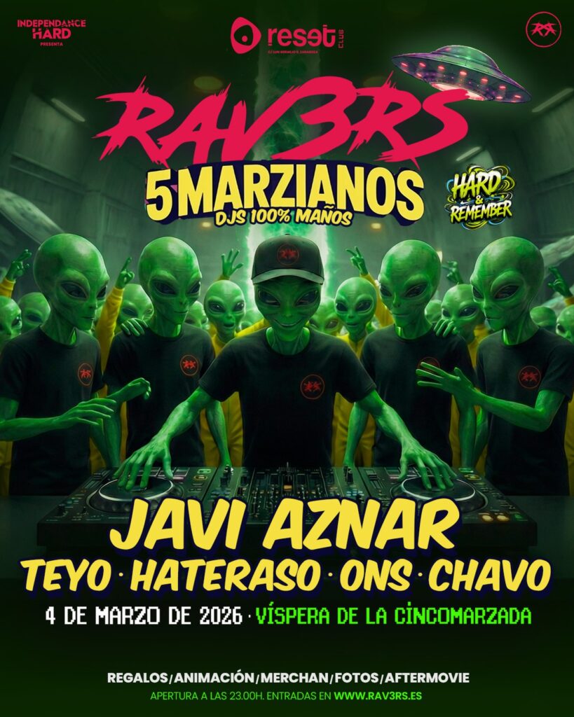 Reset - Ravers 5 marzianos