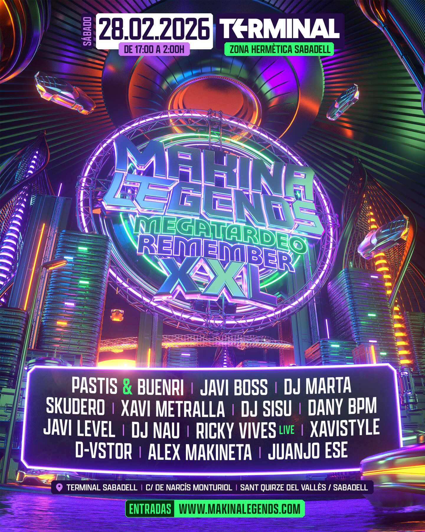 Terminal - Makina Legends Tardeo