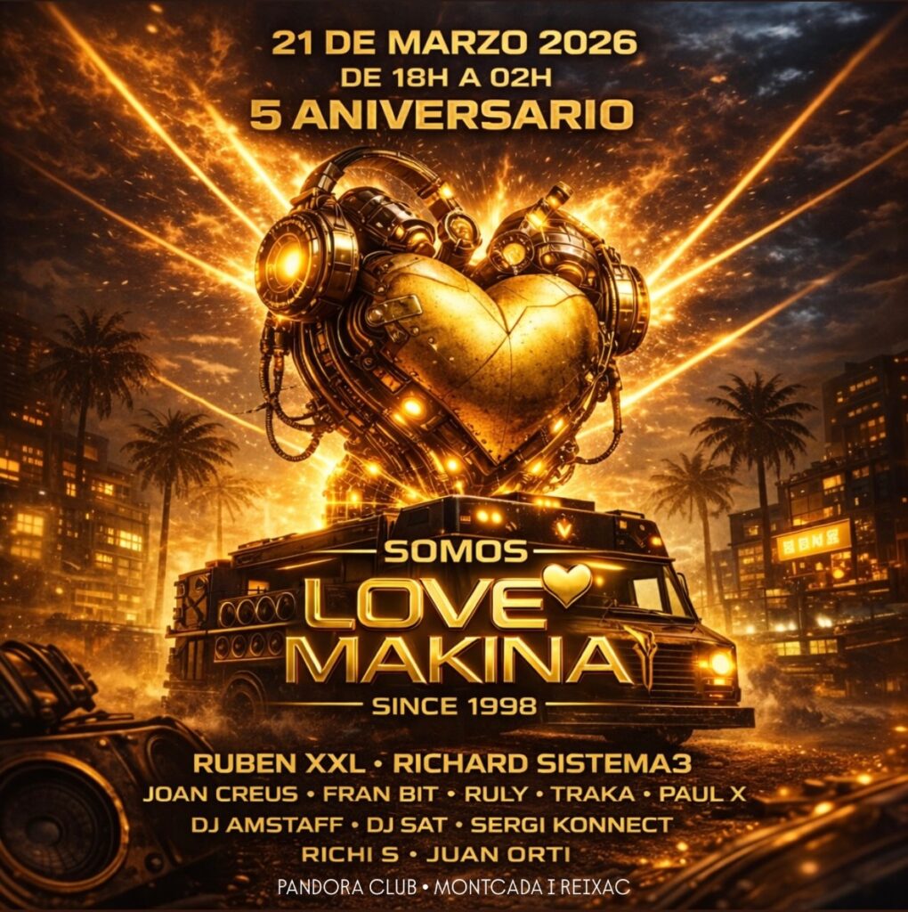 Pandora Club - Somos Love Makina 5 Aniversario