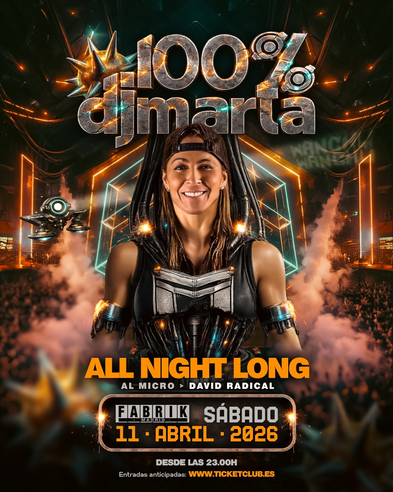 FABRIK - 100% Dj Marta All Night Long