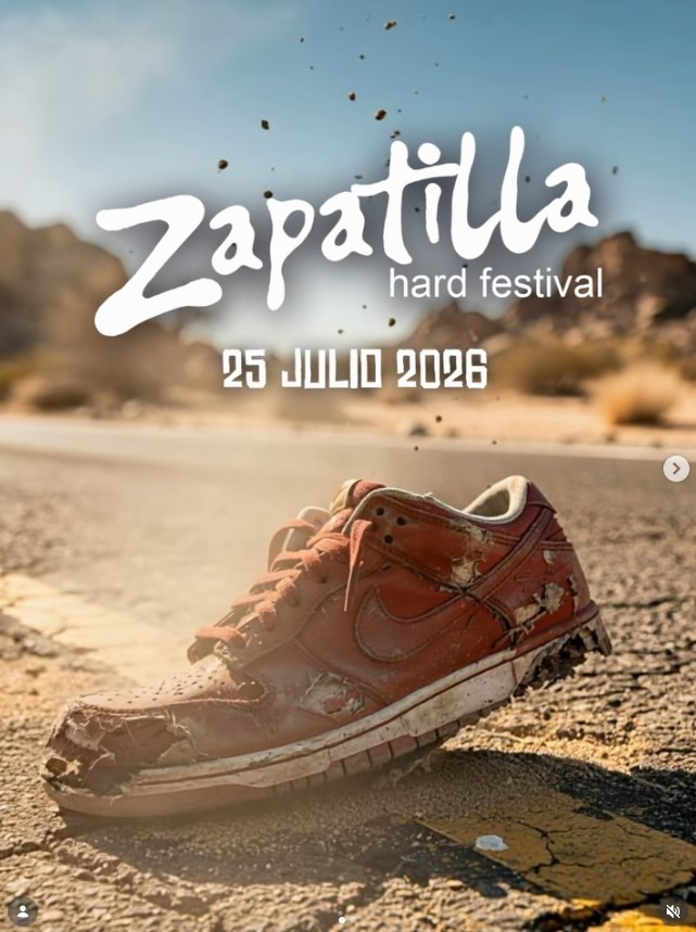 Zapatilla Hard Festival