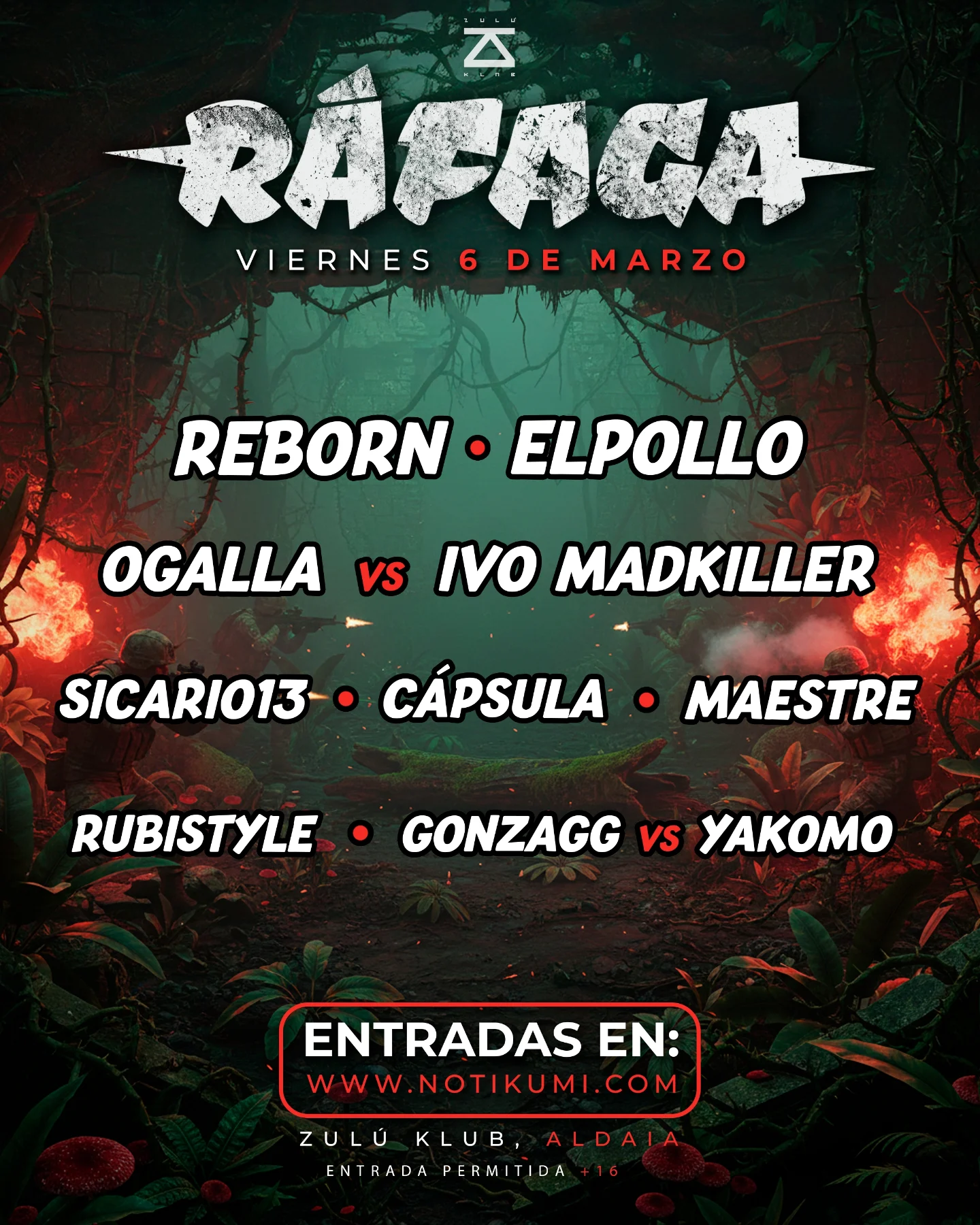 Zulú Klub - Ráfaga